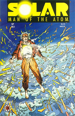 Solar: Man of the Atom 1 cover by Barry Windsor-Smith